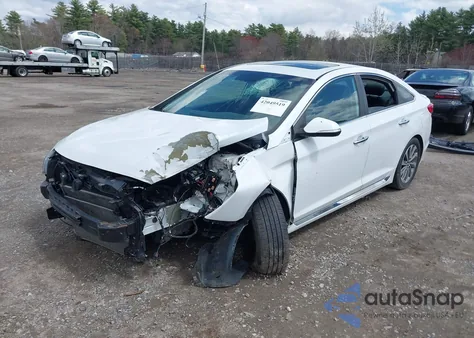 2017 Hyundai Sonata Sport из США, поврежденный, VIN 5NPE34AF1HH499686